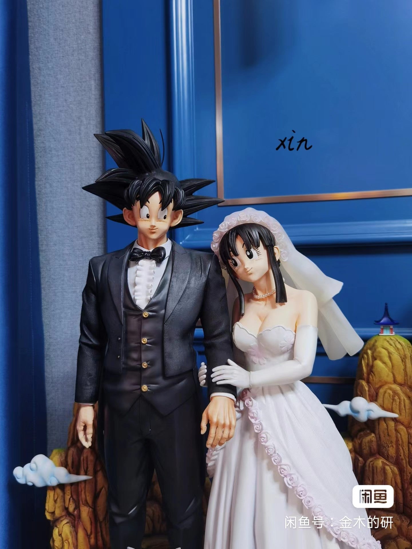 Dragon Ball Figure Class Wedding Goku x Chichi Resin Statue [CHINA STO