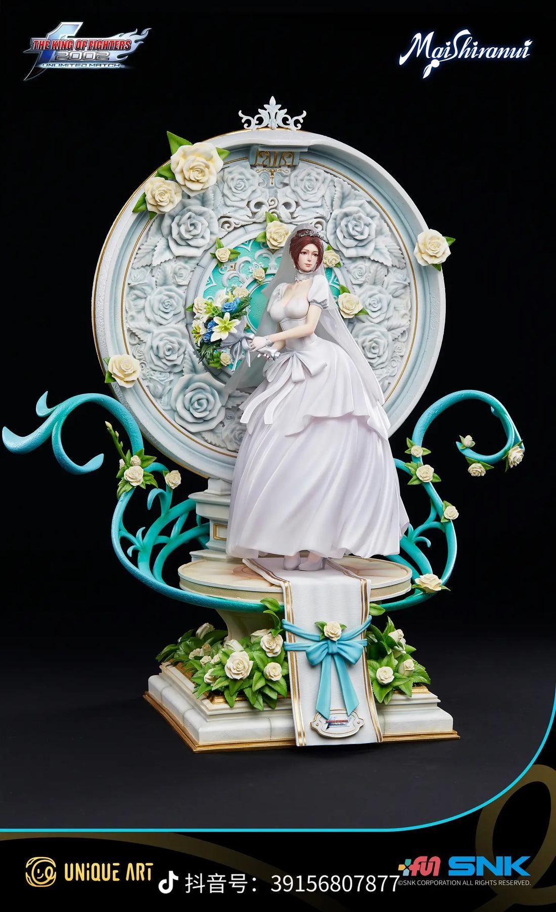 The King of Fighters XV Unique Art Studio Mai Shiranui Wedding Licensed Resin Statue