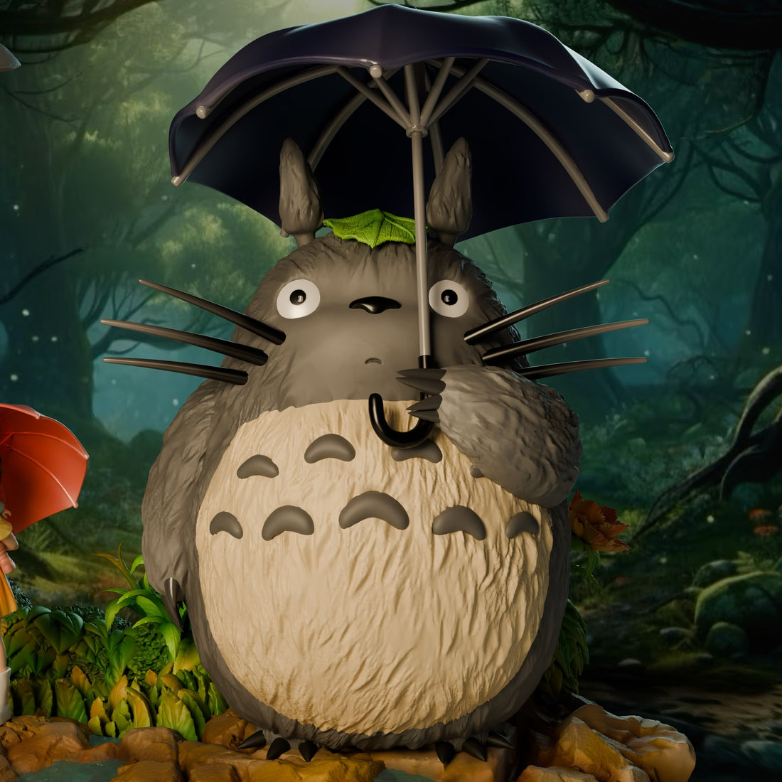 My Neighbor Totoro Jiang Studio Totoro First Encounter Resin Statue