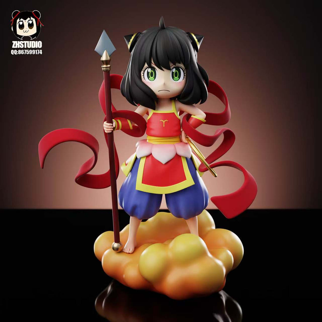 Spy x Family ZH Studio Anya Forger COS Third Lotus Prince Nezha Resin Statue [PRE-ORDER]