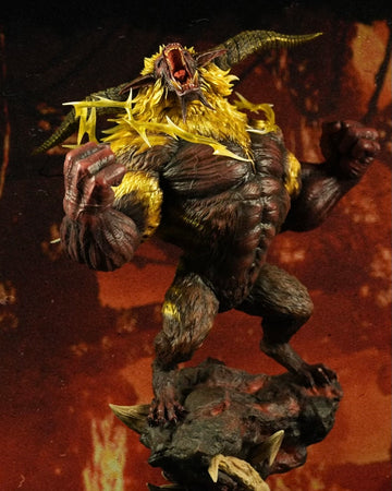 Monster Hunter Roaring Wild Studio Furious Rajang Resin Statue [PRE-ORDER]