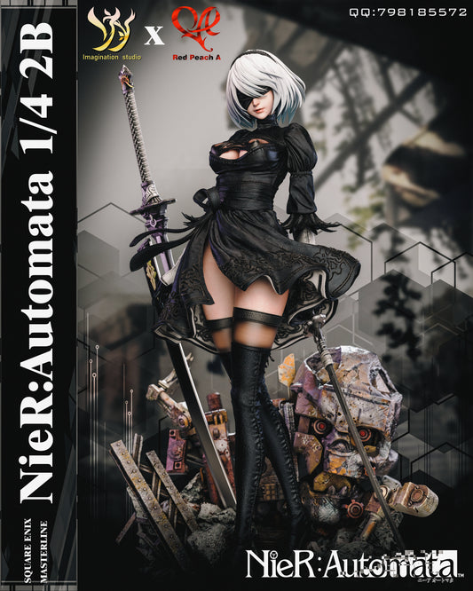 NieR Automata Imagination Studio 2B Resin Statue [PRE-ORDER]