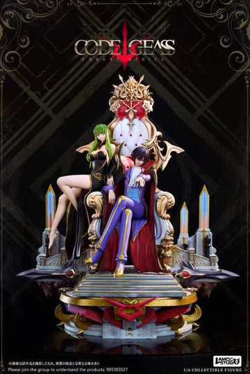 Code Geass Lamzc Studio Lelouch of the Rebellion Lelouch Lamperouge X CC Resin Statue [PRE-ORDER]