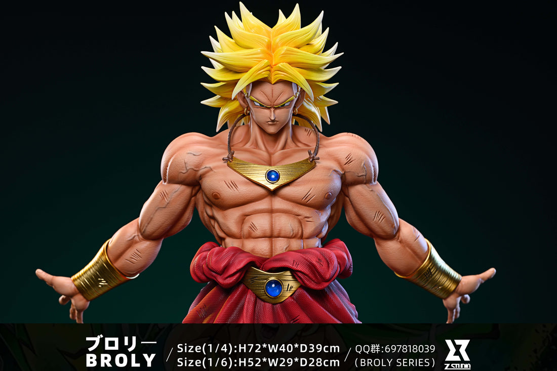 Dragon Ball Z Studio Broly Resin Statue