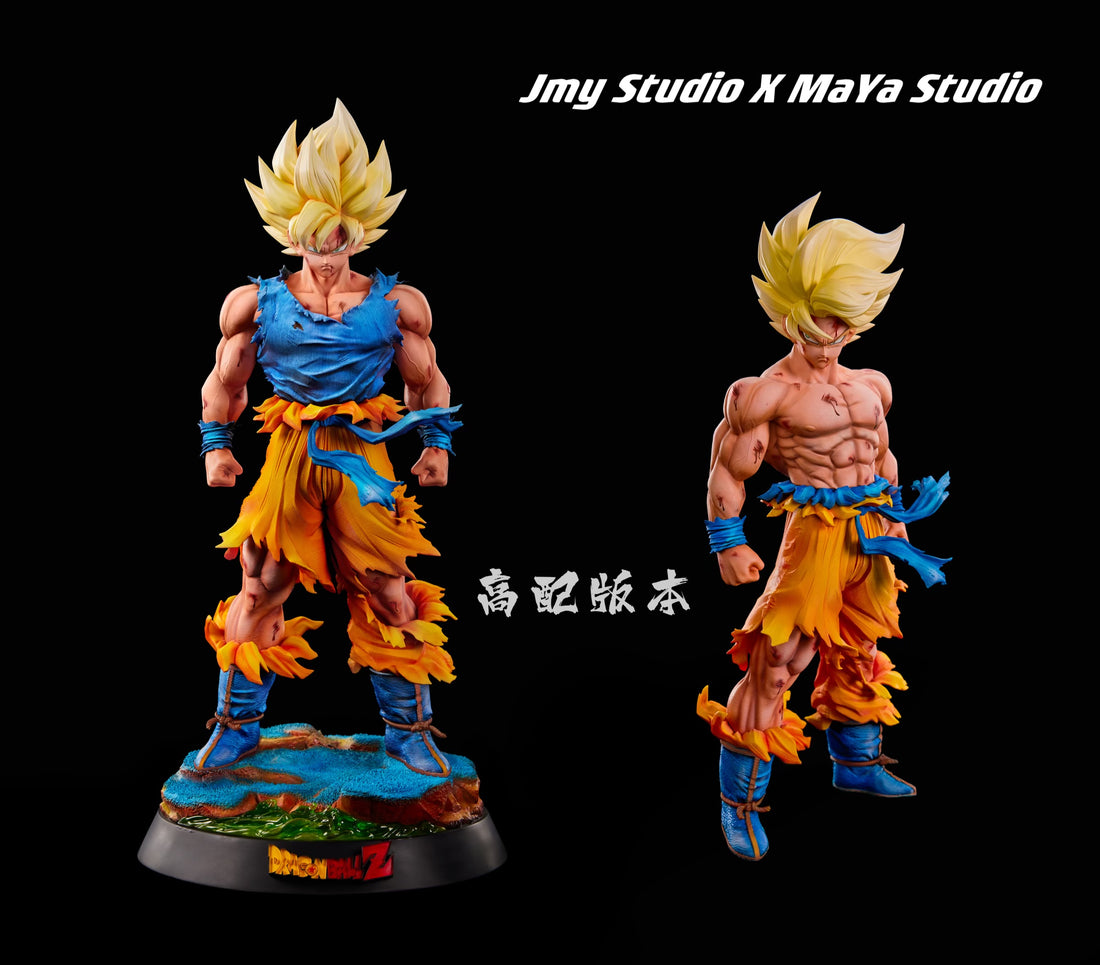 Dragon Ball JMY x MaYa Studio Goku First Super Saiyan Resin Statue