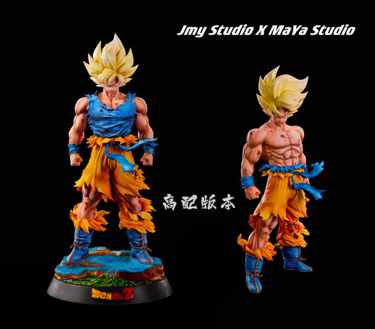 Dragon Ball JMY x MaYa Studio Goku First Super Saiyan Resin Statue [PRE-ORDER]