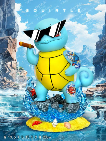 Pokemon PPAP Studio Squirtle Resin Statue [PRE-ORDER]