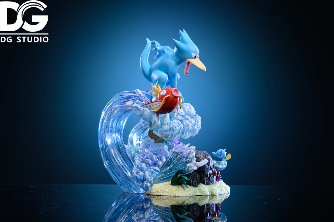 Pokemon DG Studio Pokémon Scene Part 2 Summer Water World Resin Statue