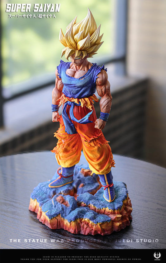 Dragon Ball JD Studio First Super Saiyan Son Goku Resin Statue [PRE-ORDER]