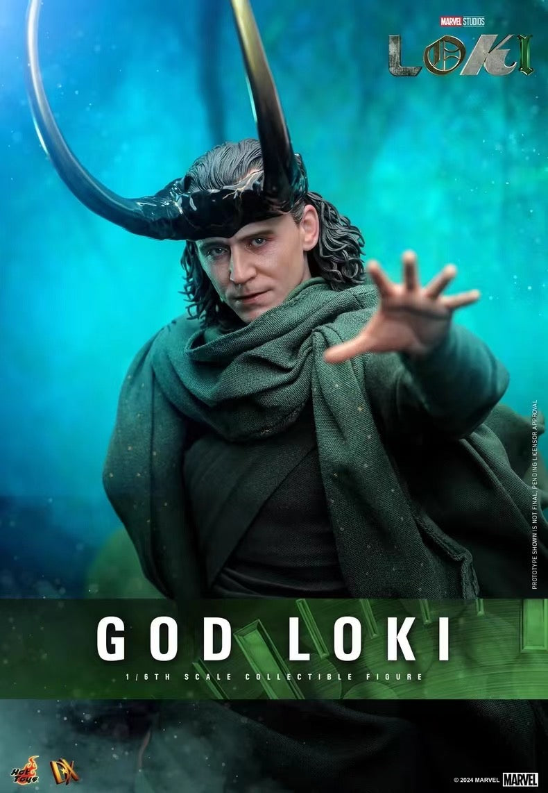 Marvel Hot Toys God Loki Licensed Action Figure