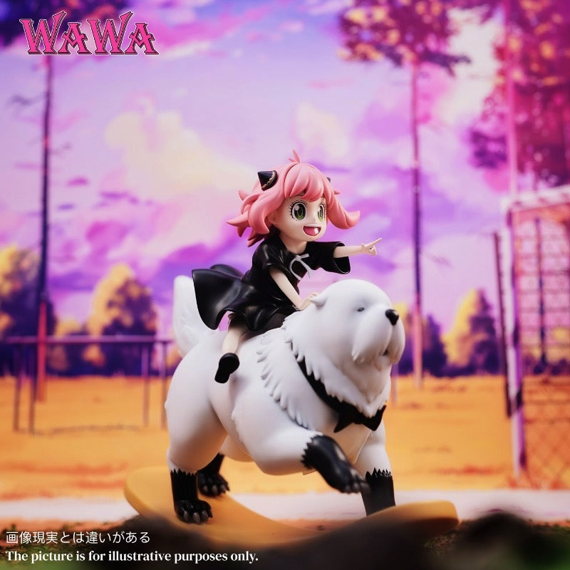 SPY x Family WAWA Studio Anya Riding Bond Resin Statue [PRE-ORDER]