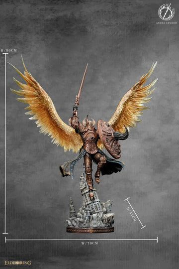 Elden Ring Ashes Studio Crucible Knignt Wings Resin Statue [PRE-ORDER]