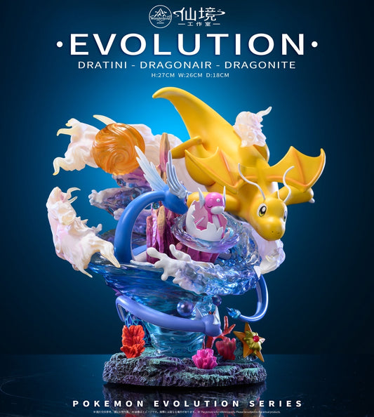 Pokemon Wonderland Studio Dragonite Resin Statue - Preorder