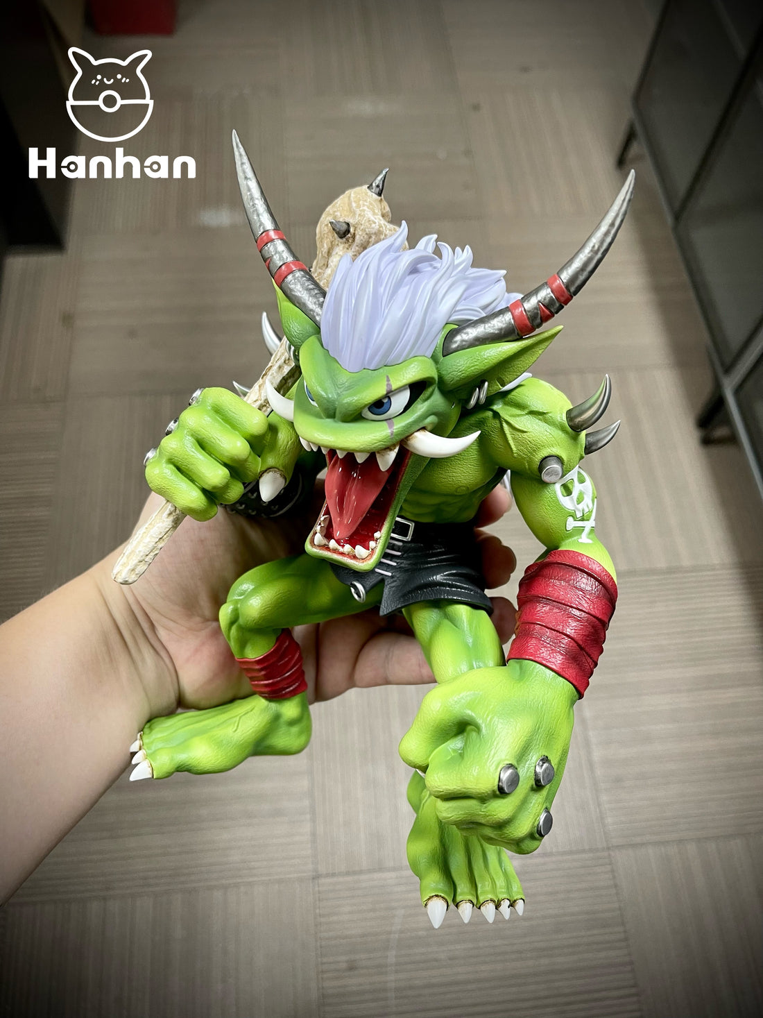 Digimon Hanhan Studio Orgemon Resin Statue