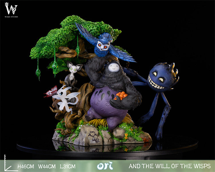 Ori and the Will of the Wisps Wake Studio Ori x Naru x Ku x Moki x Gumo Resin Statue [PRE-ORDER]