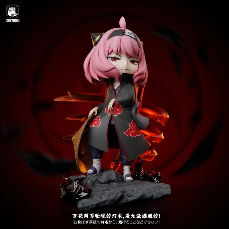 Spy x Family ZH Studio Anya Uchiha COS Akatsuki Resin Statue