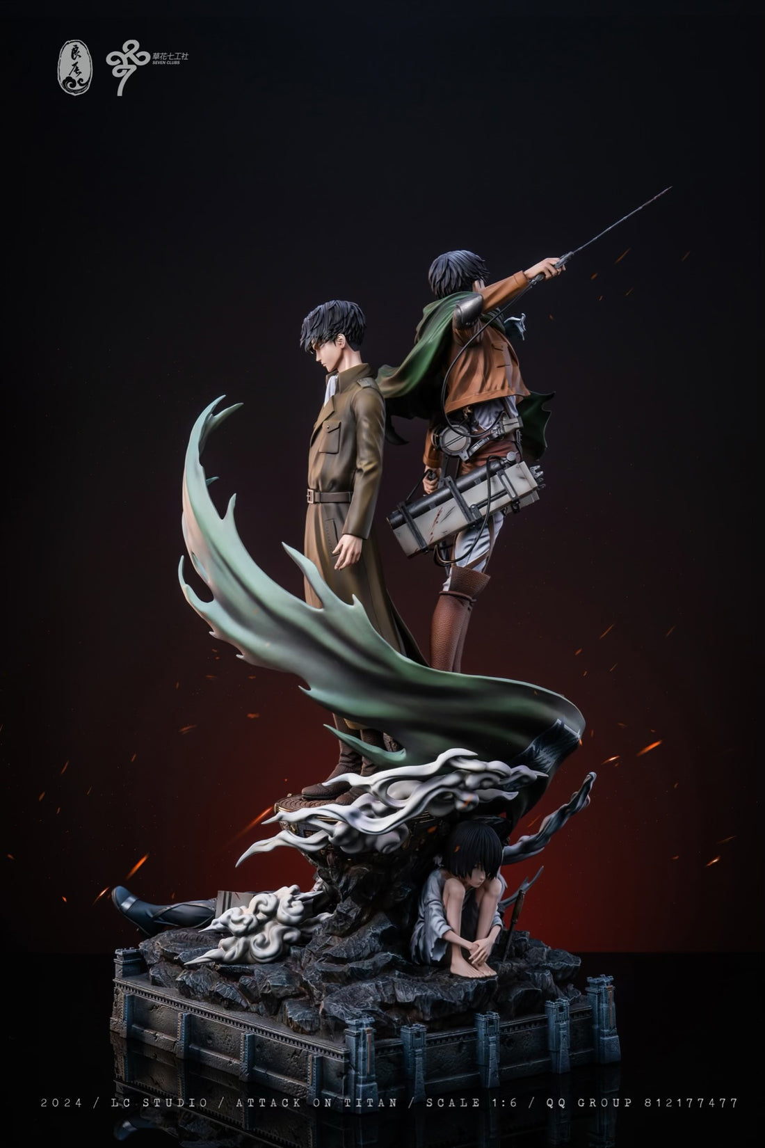 Attack on Titan LC Studio Life of Levi Resin Statue