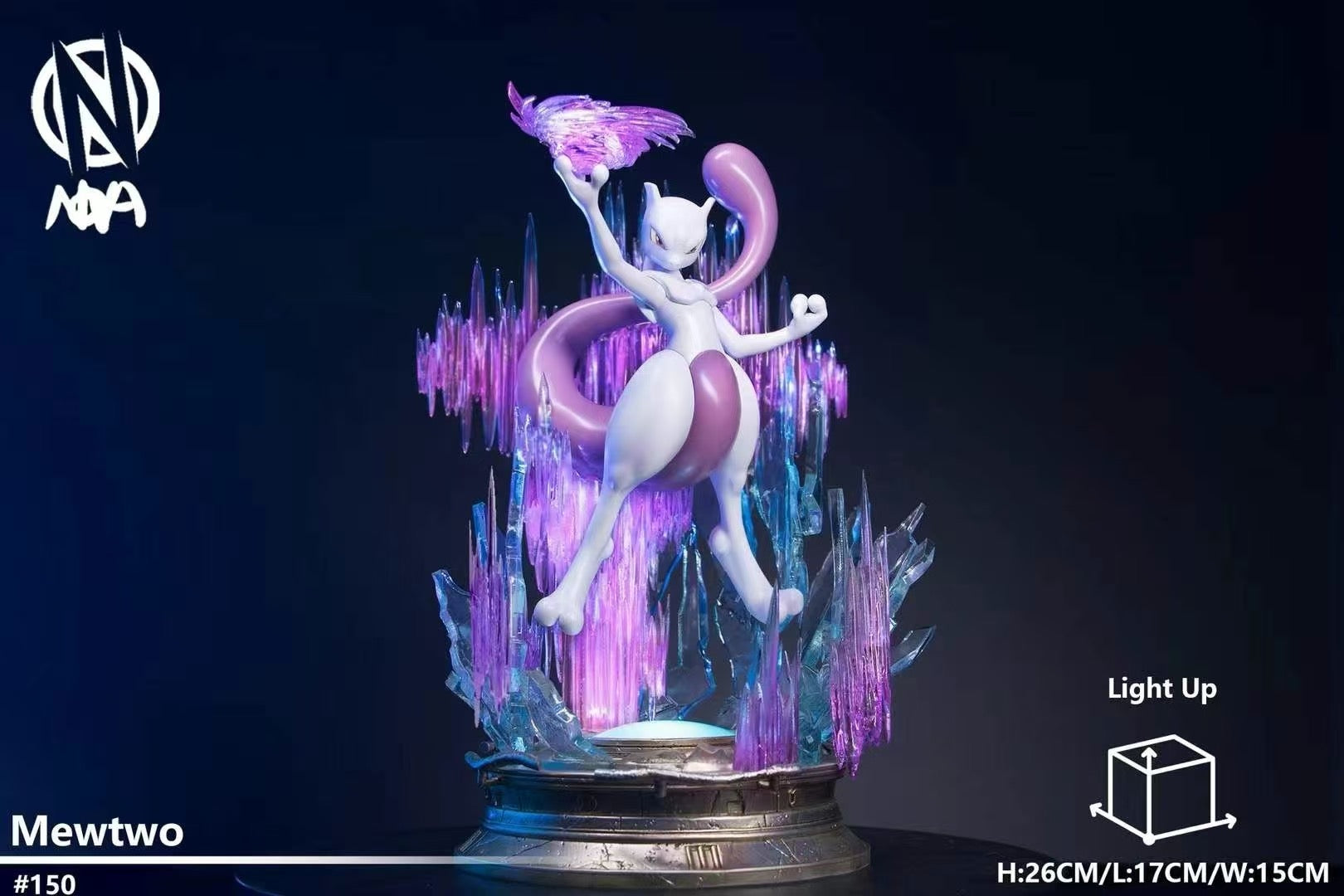 Pokémon NOVA Studio Mewtwo Resin Statue [PRE-ORDER]