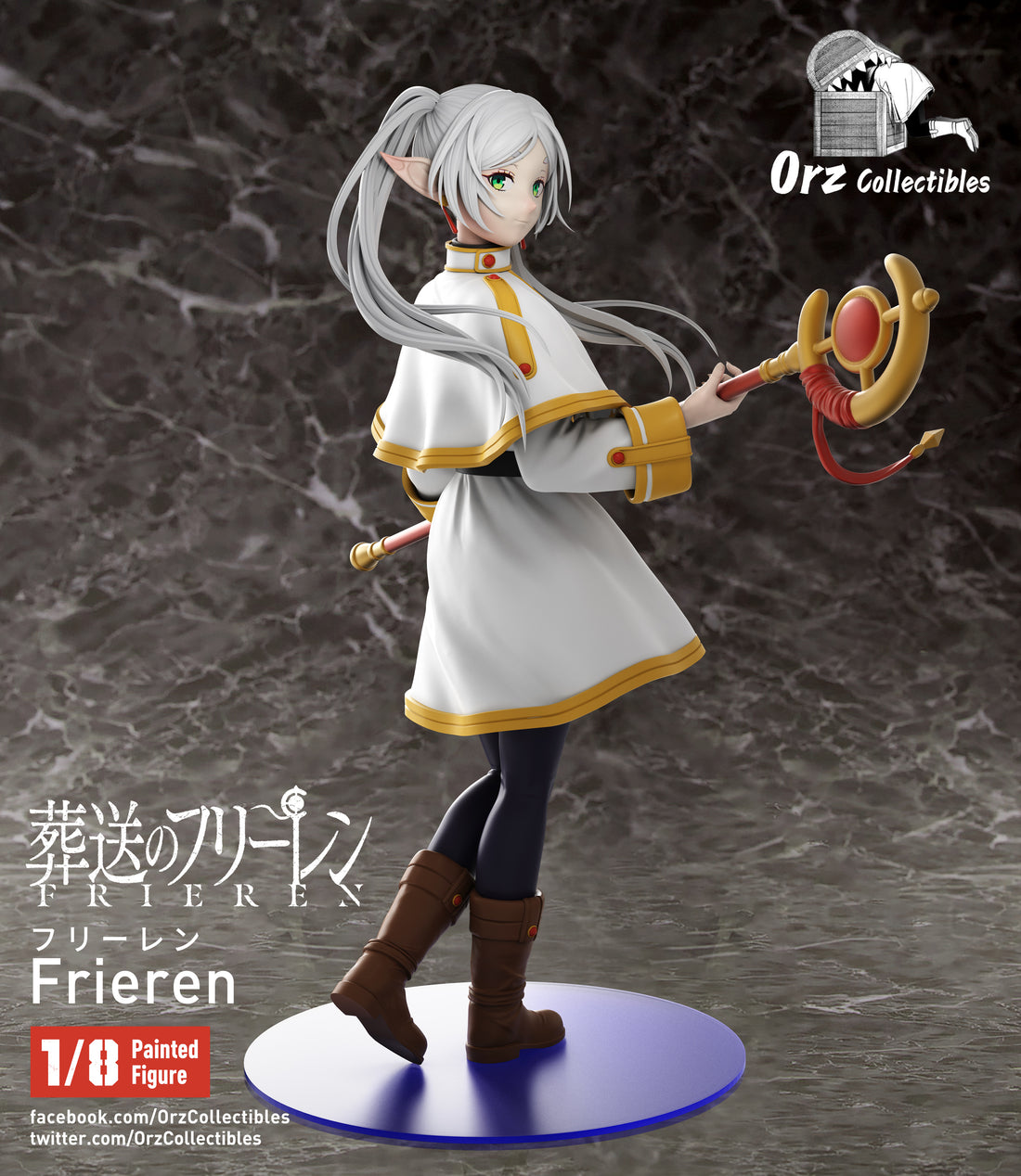 Frieren Orz Collectibles Frieren Resin Statue