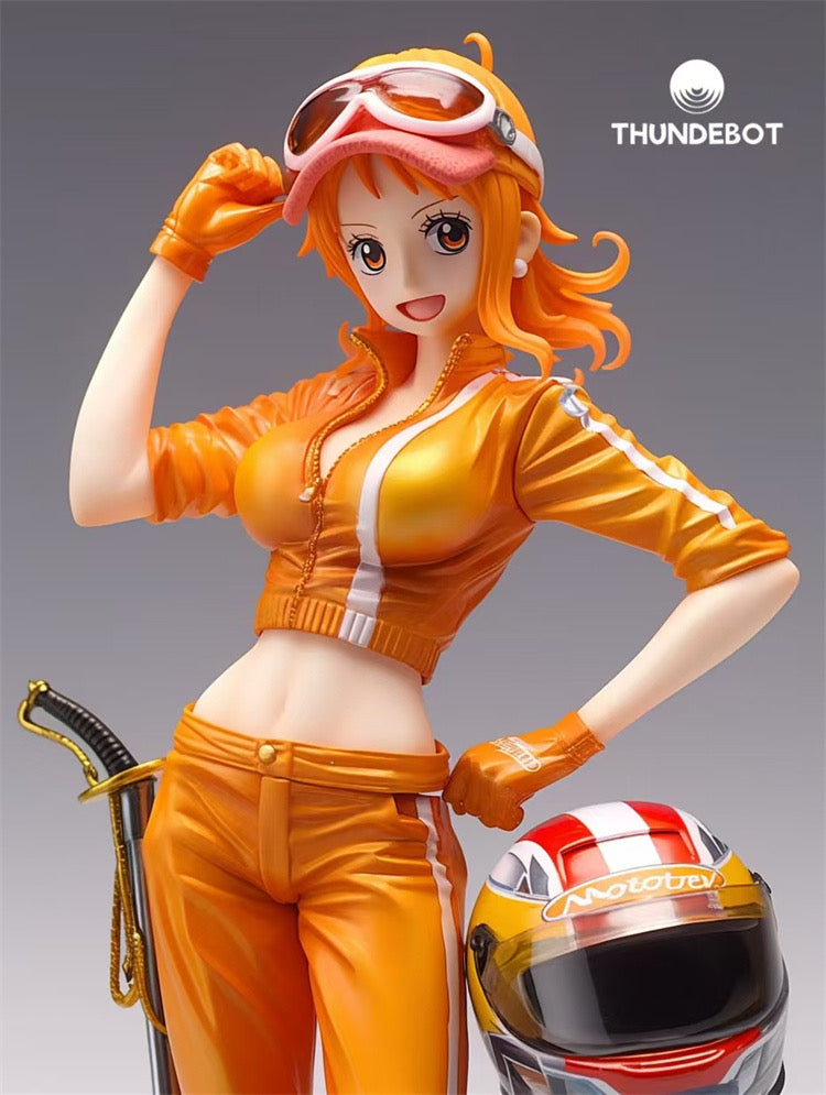 One Piece TB Studio Racing Driver Nami Resin Statue