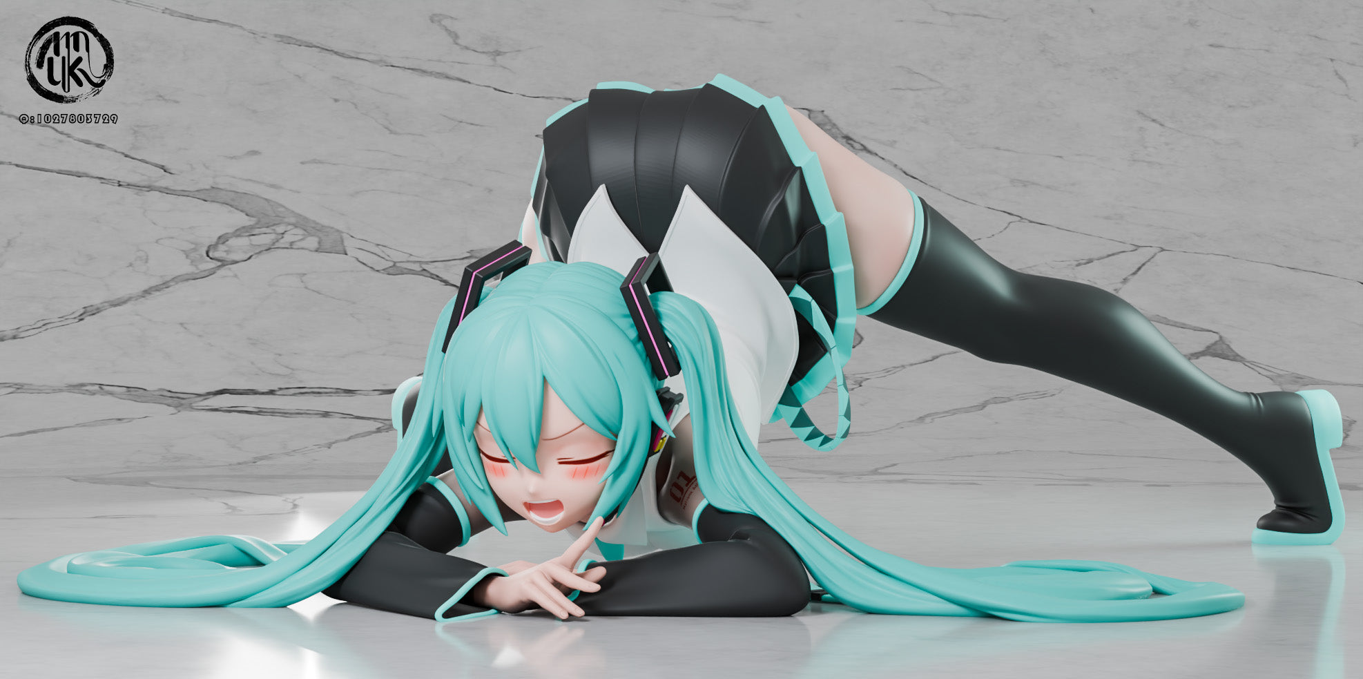 Project Sekai Vocaloid MoKu Studio Hatsune Miku Jack-o Pose Resin Statuę [PRE-ORDER]