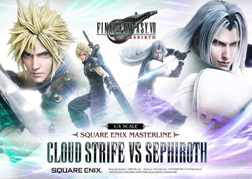 Final Fantasy Prime 1 Studio Cloud x Sephiroth Licensed Resin Statue [PRE-ORDER]