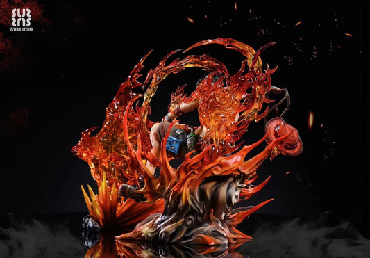 One Piece Skylar Studio Ace Serie Crossfire Resin Statue - Preorder