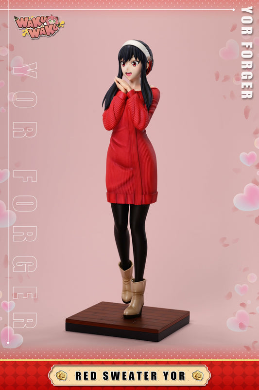 Spy x Family WakuWaku Studio Yor Casual Red Wear Resin Statue [PRE-ORDER]