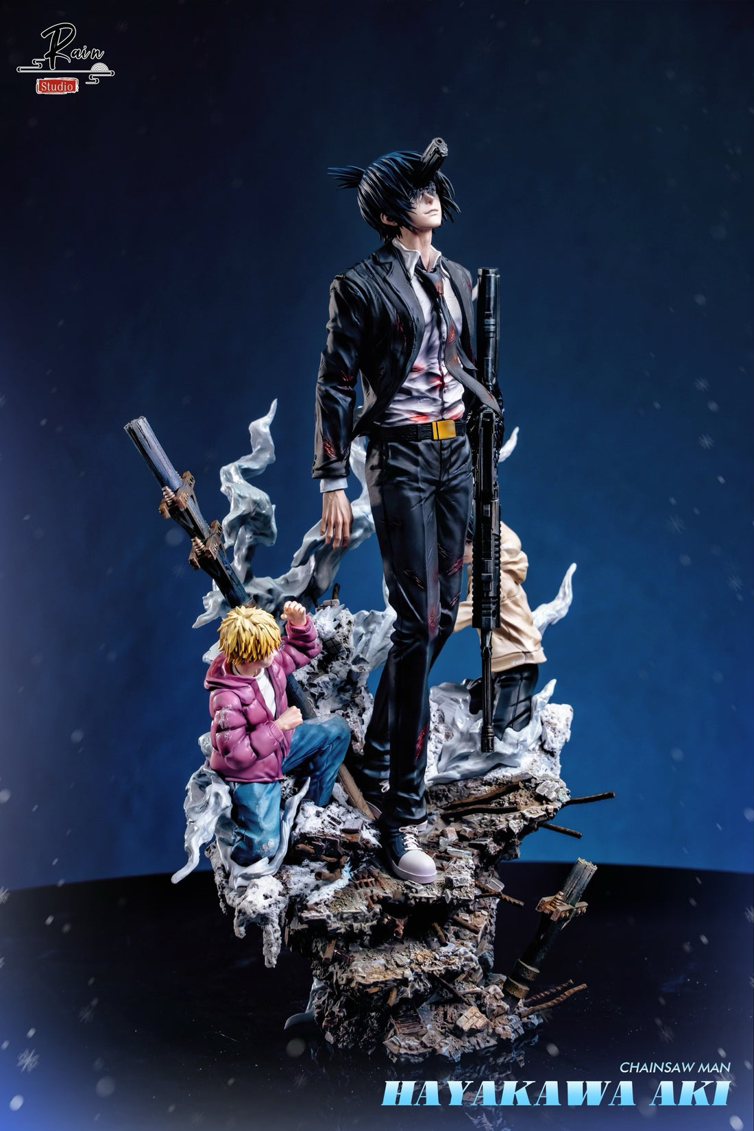 Chainsaw Man Rain Studio Gun Devil Aki Hayakawa Resin Statue