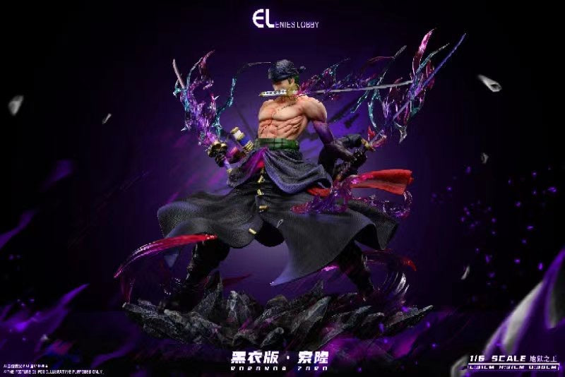 One Piece Enies Lobby Studio Haki Roronoa Zoro Resin Statue