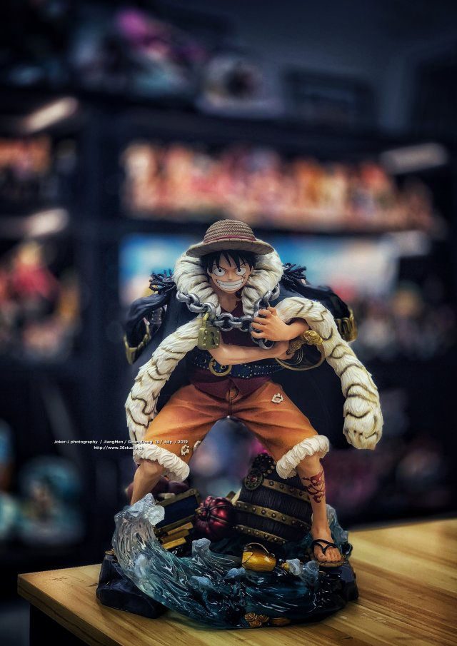 One Piece Unique Art Studio Luffy x Zoro x Sanji Licensed Resin Statue