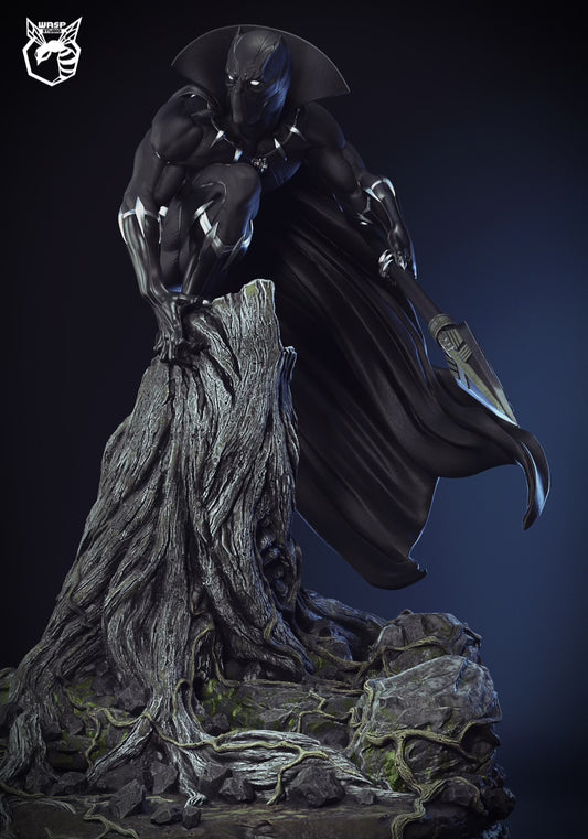 Marvel Wasp Studio Black Panther Resin Statue [PRE-ORDER]