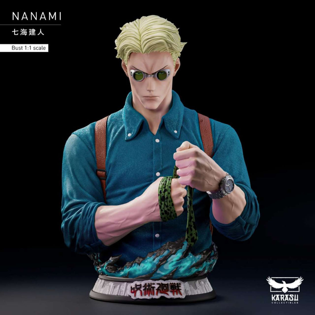 Jujutsu Kaisen Karasu Collectibles Nanami Kento Bust Resin Statue