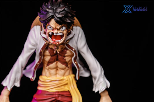 One Piece YuXing Studio Luffy Screaming Resin Statue - Preorder