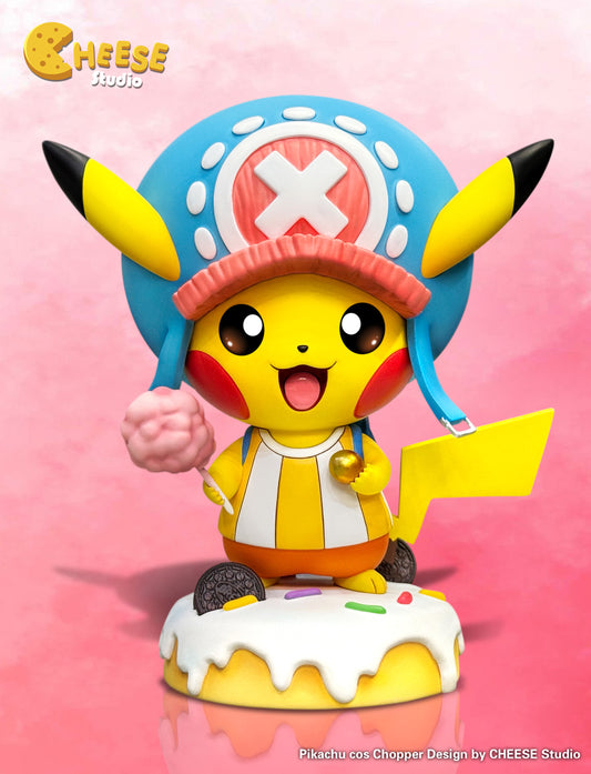 Pokemon EGG x Cheese Studio Pikachu COS Chopper Resin Statue [PRE-ORDER]