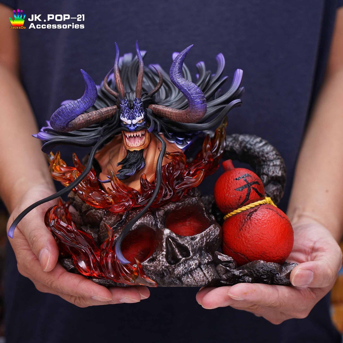 One Piece JacksDo Studio Kaido Hybrid Accessories Resin Statue