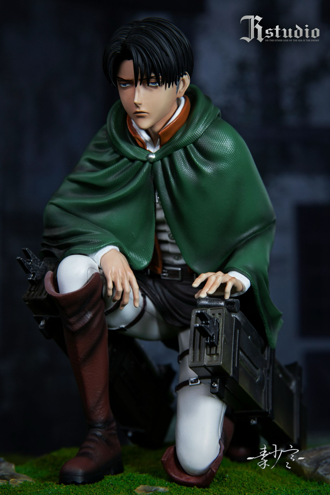 Attack on Titan JR Studio Erwin x Levi Resin Statue