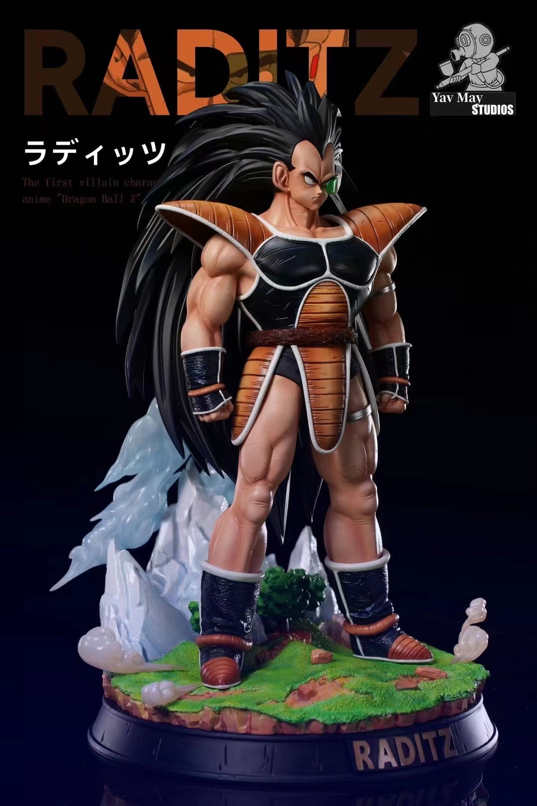 Dragon Ball Yav May Studio Raditz Resin Statue