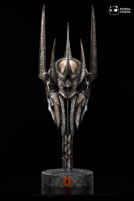 Lord of the Rings Panda Studio Helm of Sauron Resin Statue - Preorder