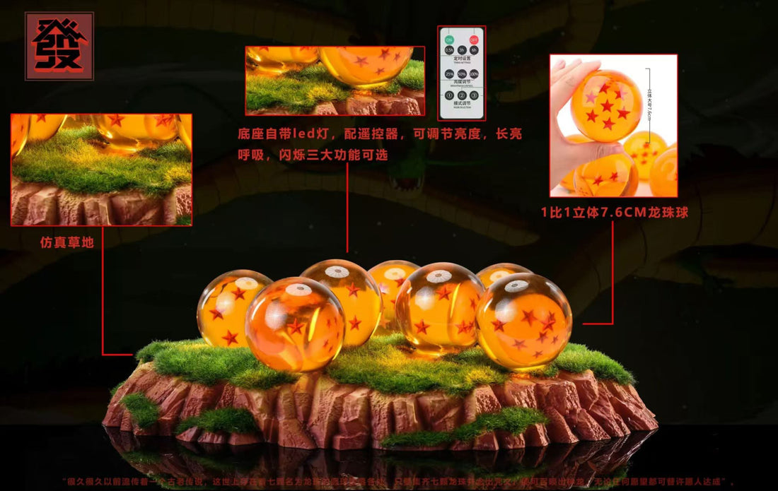 Dragon Ball FA Studio Wishing Dragon Balls Resin Statue