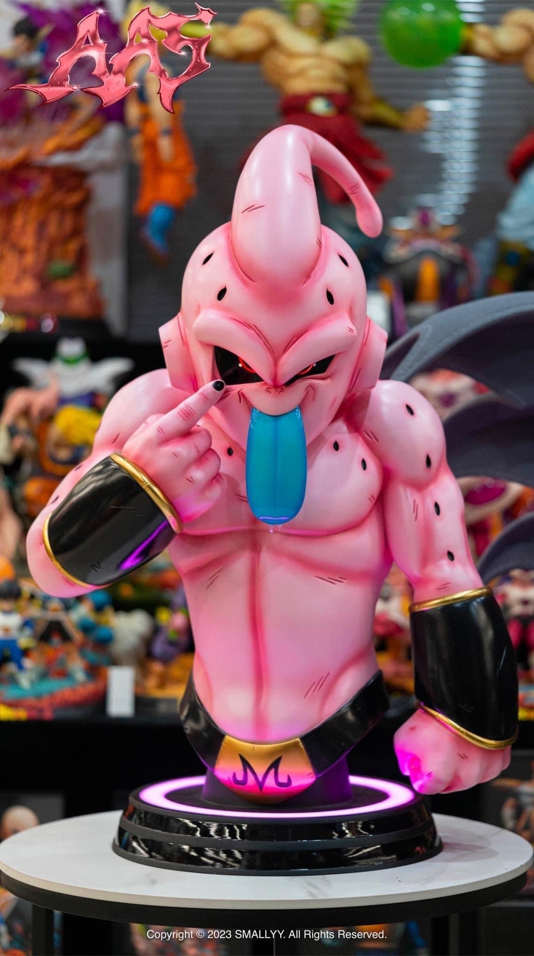 Dragon Ball ArmyAnt Studio Kid Buu Life Size Bust Resin Statue