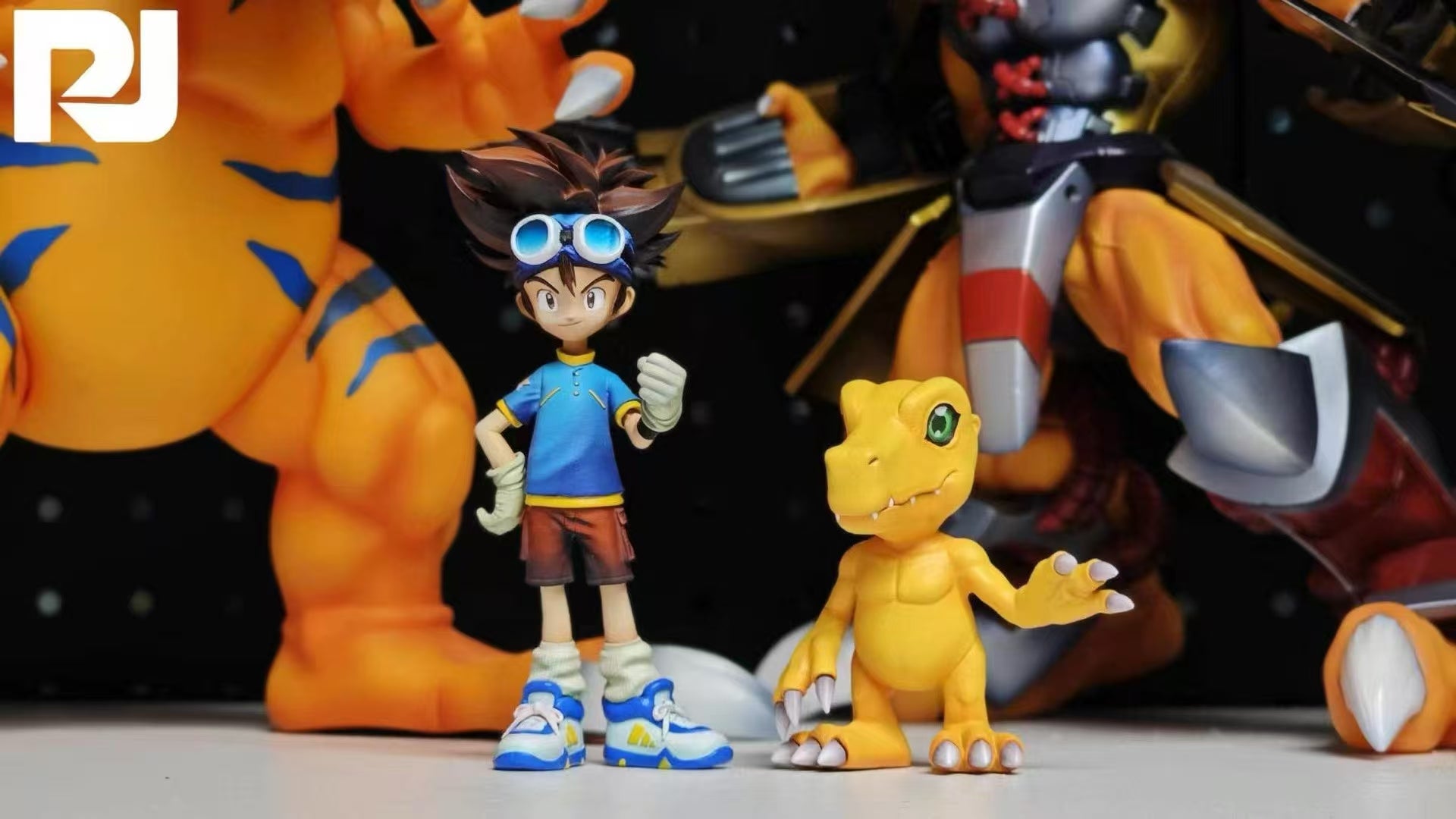 Digimon Jin Hua Studio Tai Kamiya x Agumon Resin Statue [PRE-ORDER]