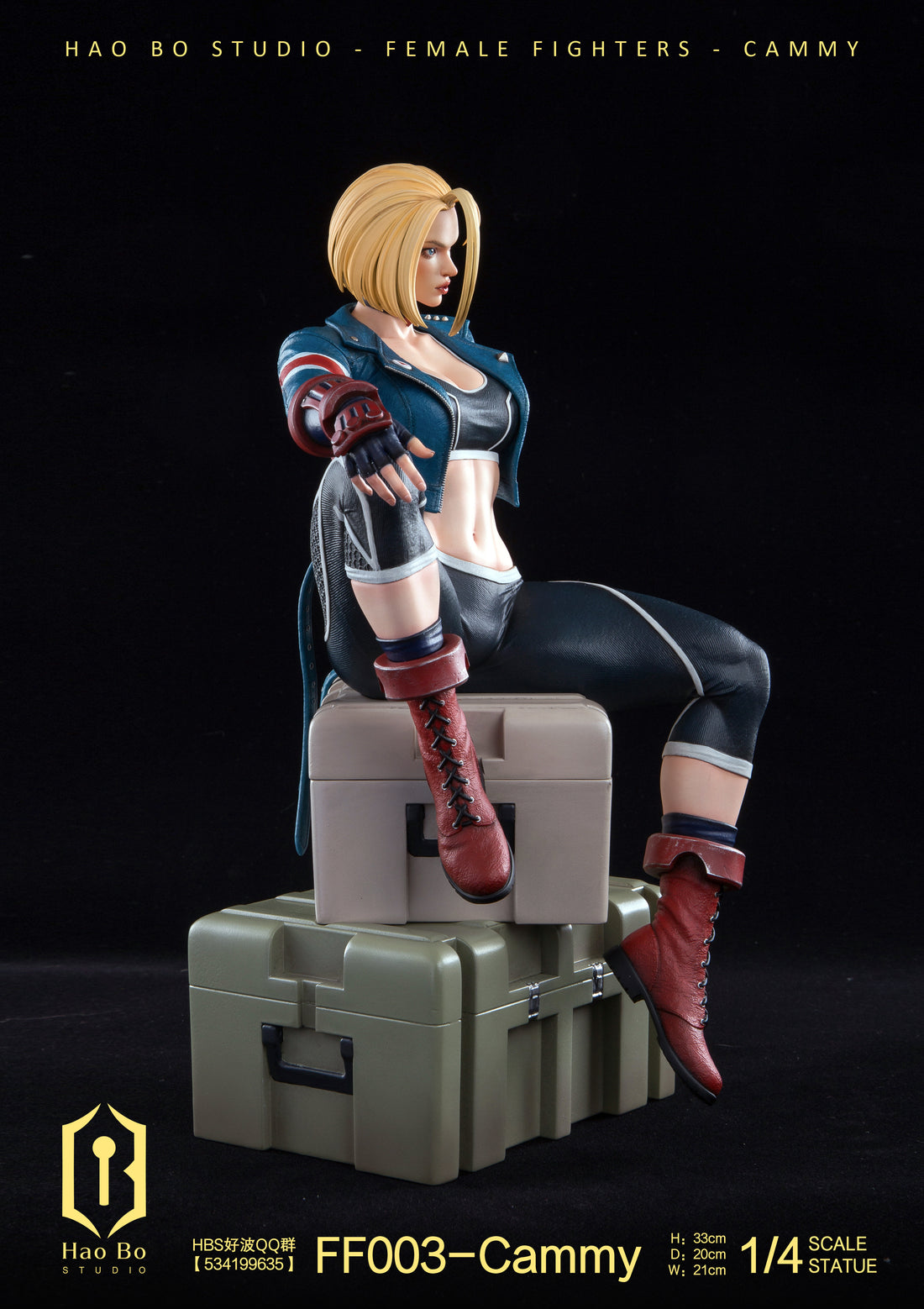 Street Fighter Haobo Studio Cammy Resin Statue