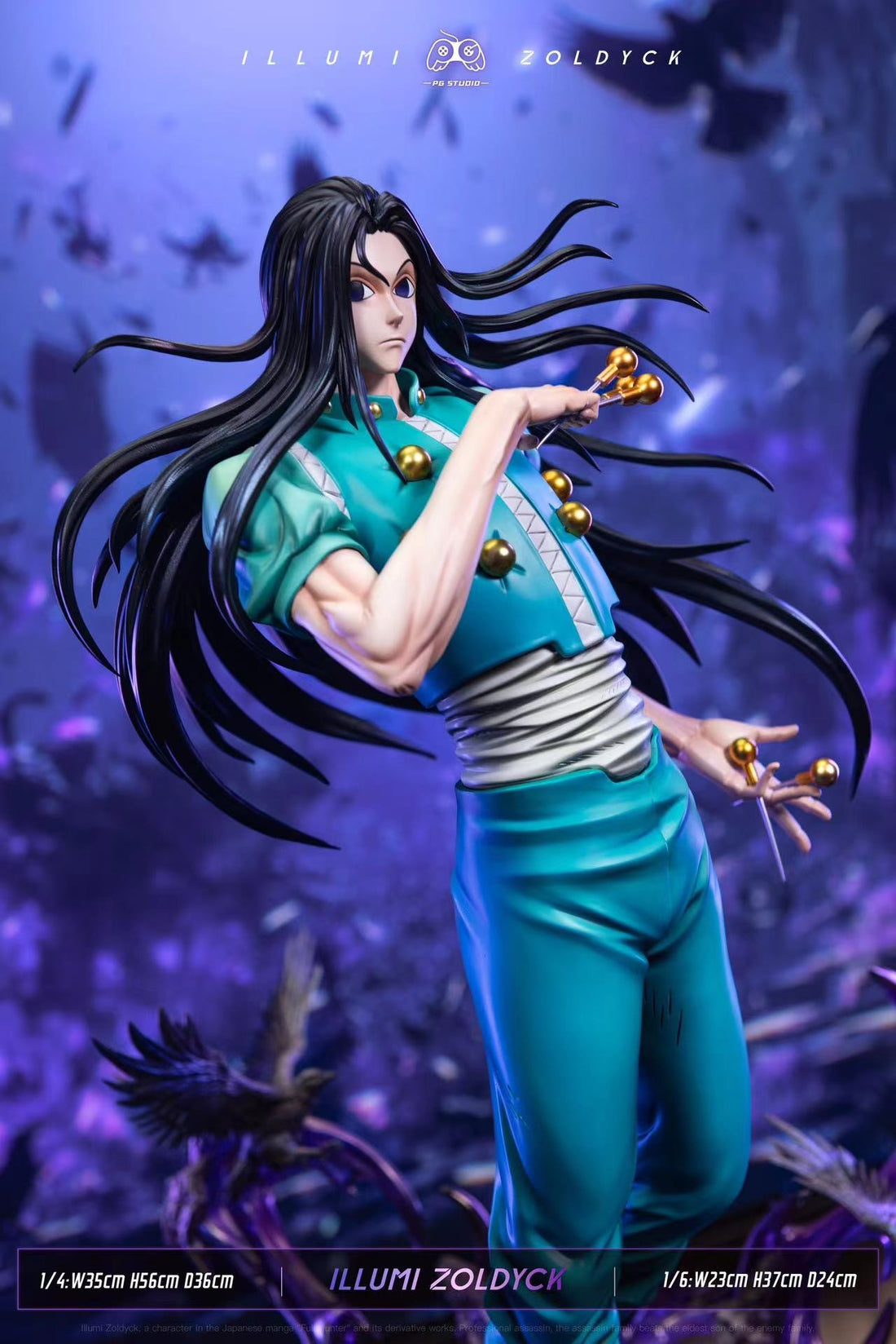 Hunter x Hunter PG Studio Illumi Zoldyck Resin Statue