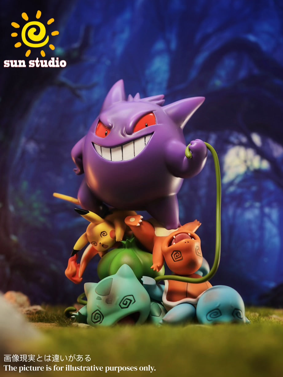 Pokemon Sun Studio Gengar Winner Resin Statue