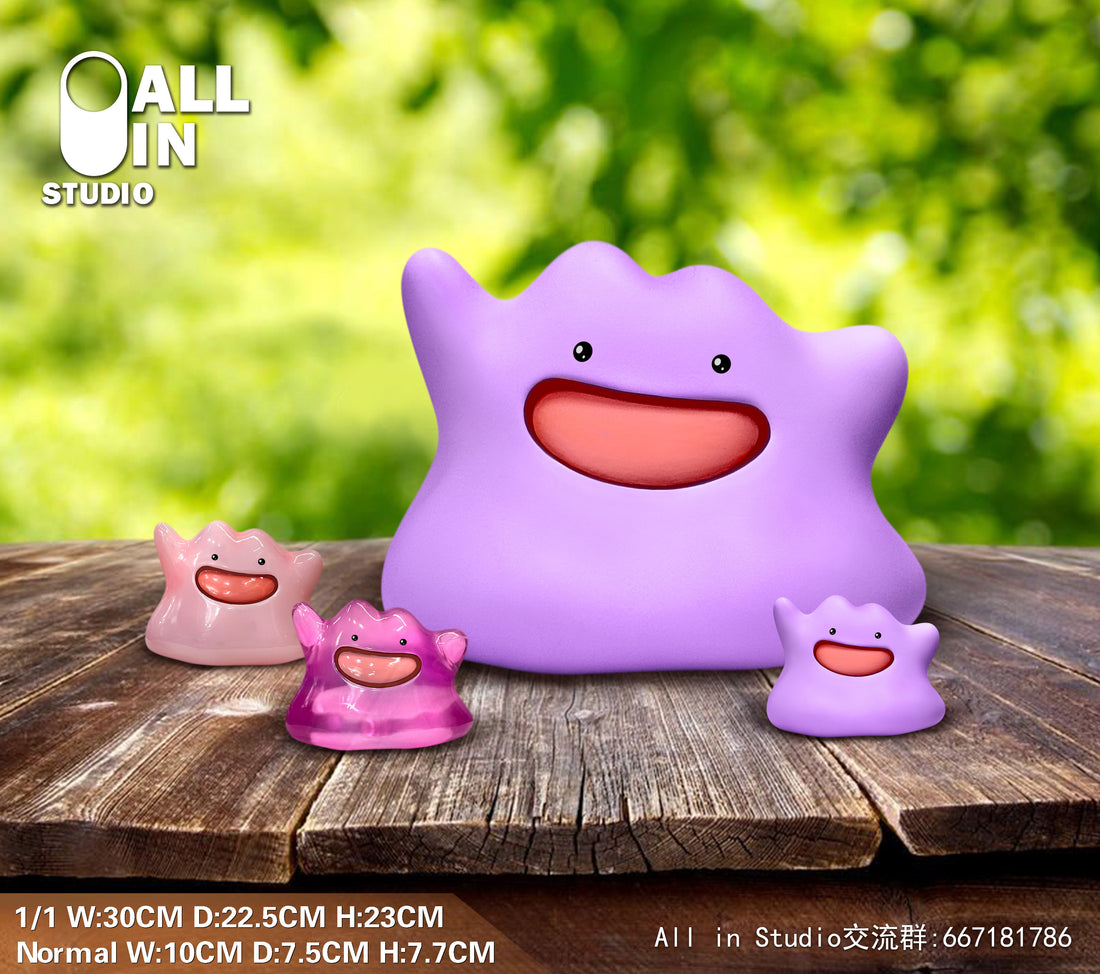 Pokemon ALL IN Studio Ditto Resin Statue