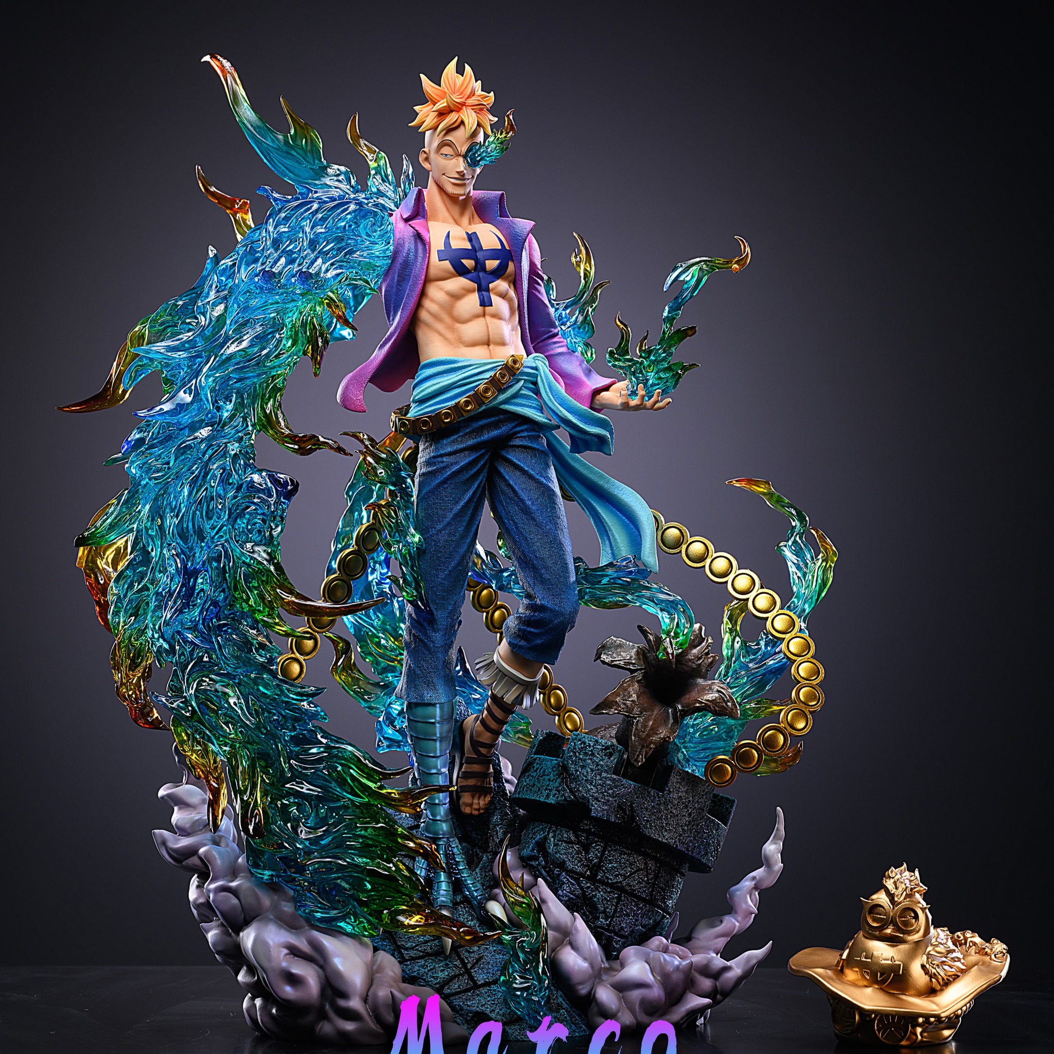 One Piece LX Studio Marco Phoenix Resin Statue [EUROPE STOCK]