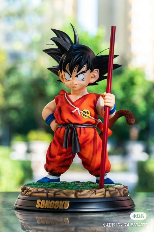 Dragon Ball Figure Class Standing Kid Goku Resin Statue - China Stock