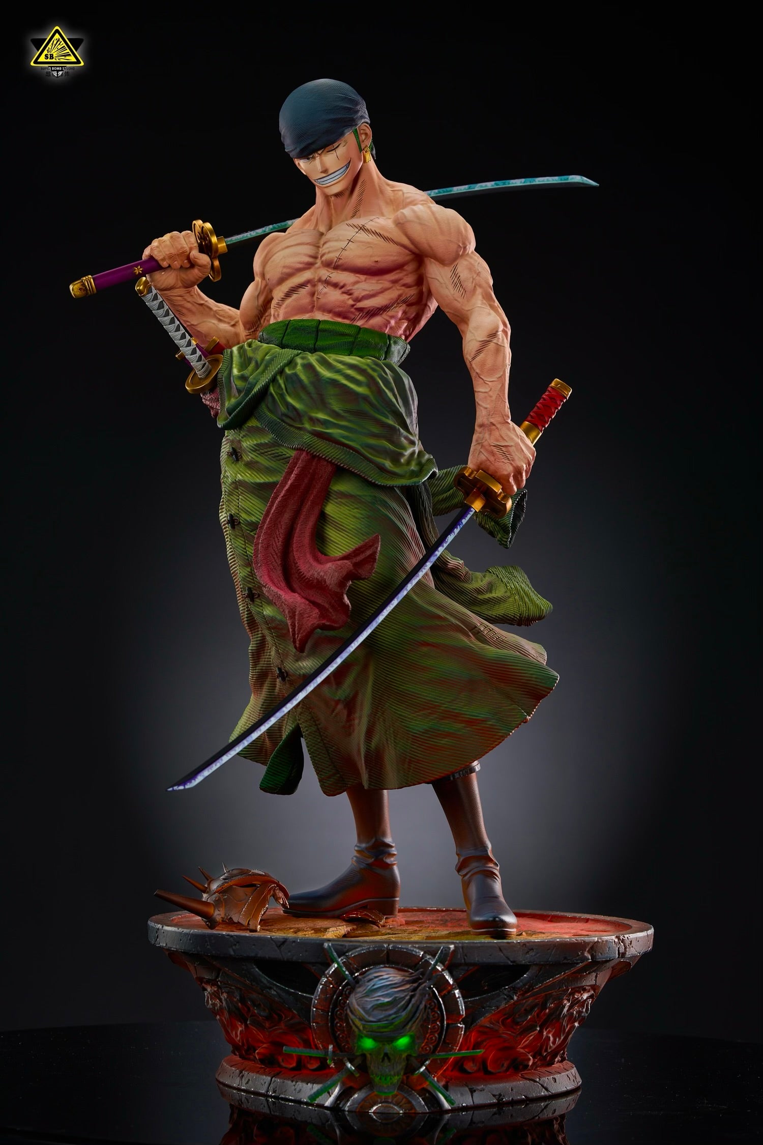 One Piece Super Bomb Studio Roronoa Zoro Resin Statue [PRE-ORDER]