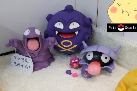 Pokemon Pets Studio Shellder Resin Statue - Preorder